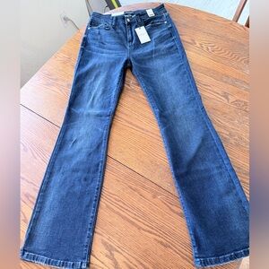 Judy Blue NWT High Waist Slim Bootcut Jeans 9/29 Dark Wash Stretch Denim